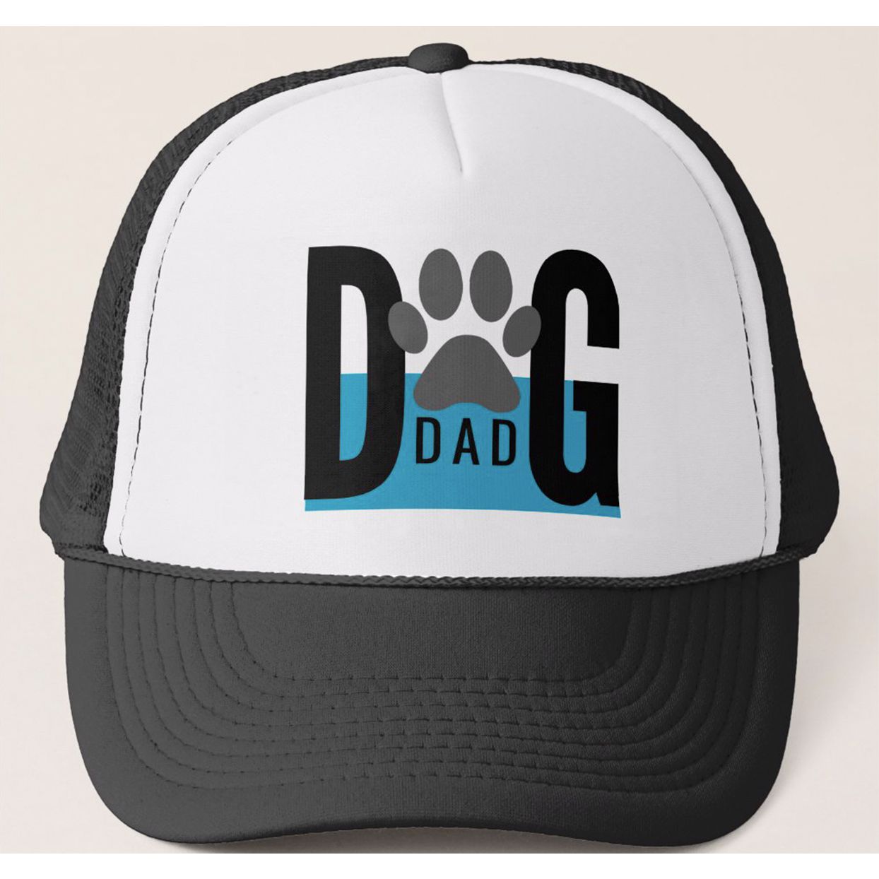 dog dad trucker hat