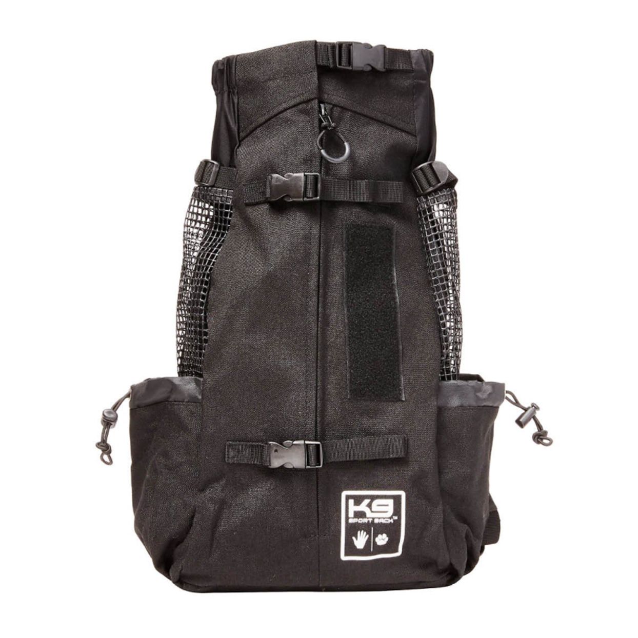 K9 Black sport sack forward facing backpack