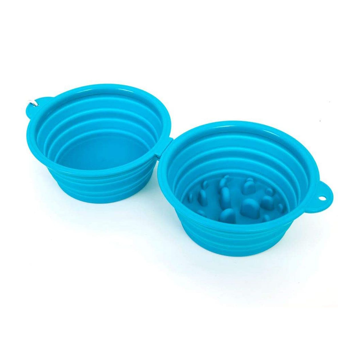 Fooubaby Collapsible Slow Feeder Dog Bowl