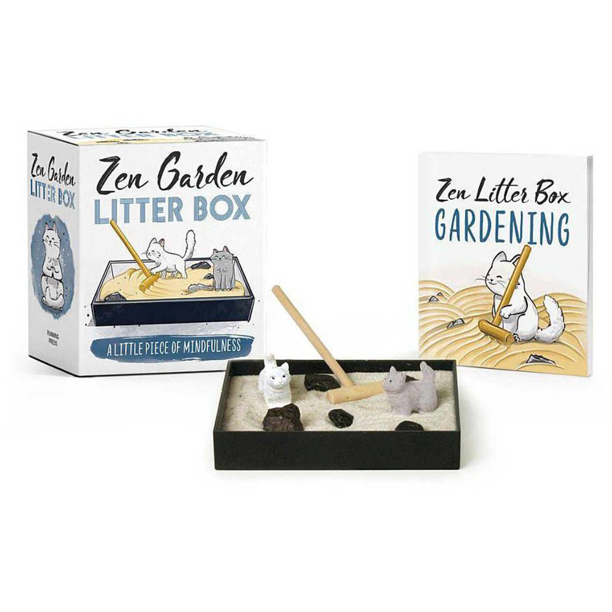 Zen garden litter box