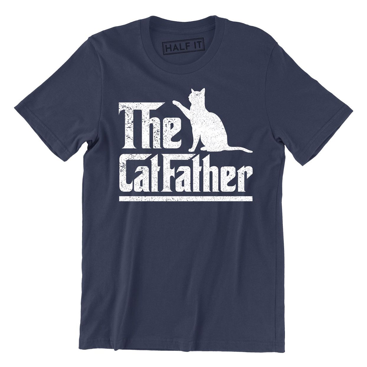 Product photo of the The Catfather Shirt on a white background