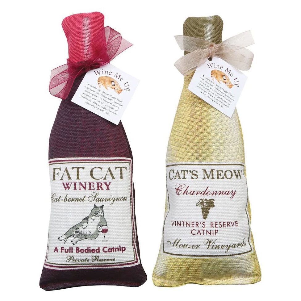 Product photo of Alice's Cottage Wine Me Up Fun Catnip Toys on a white background