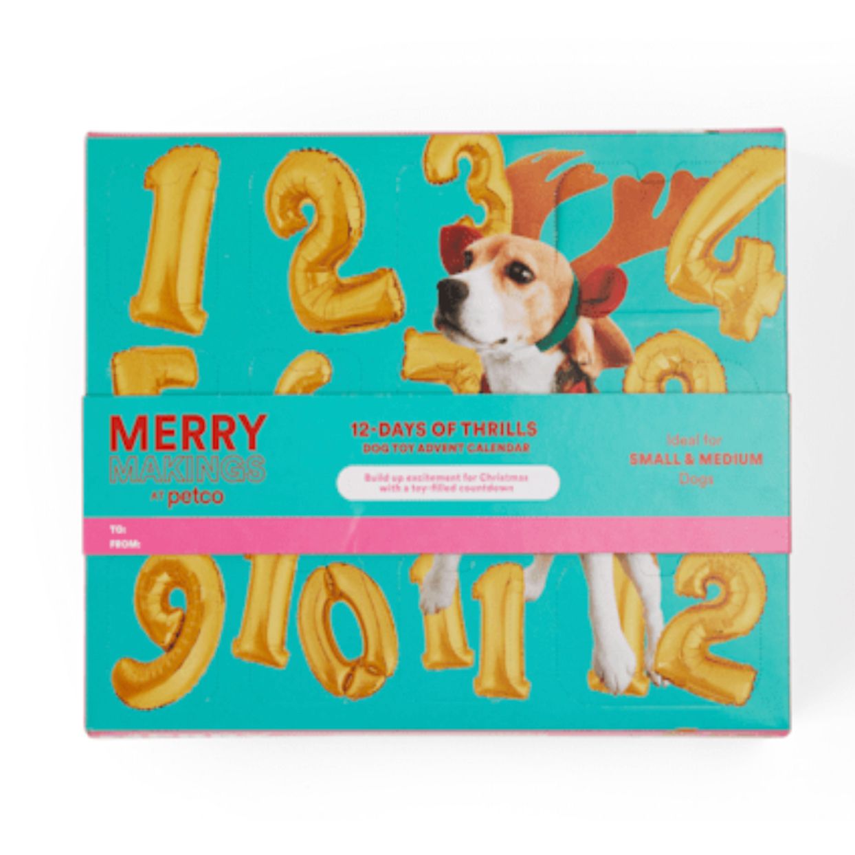 merry makings dog toy advent calendar