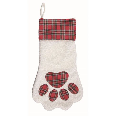 transspac polyester multicolor paw shaped stocking