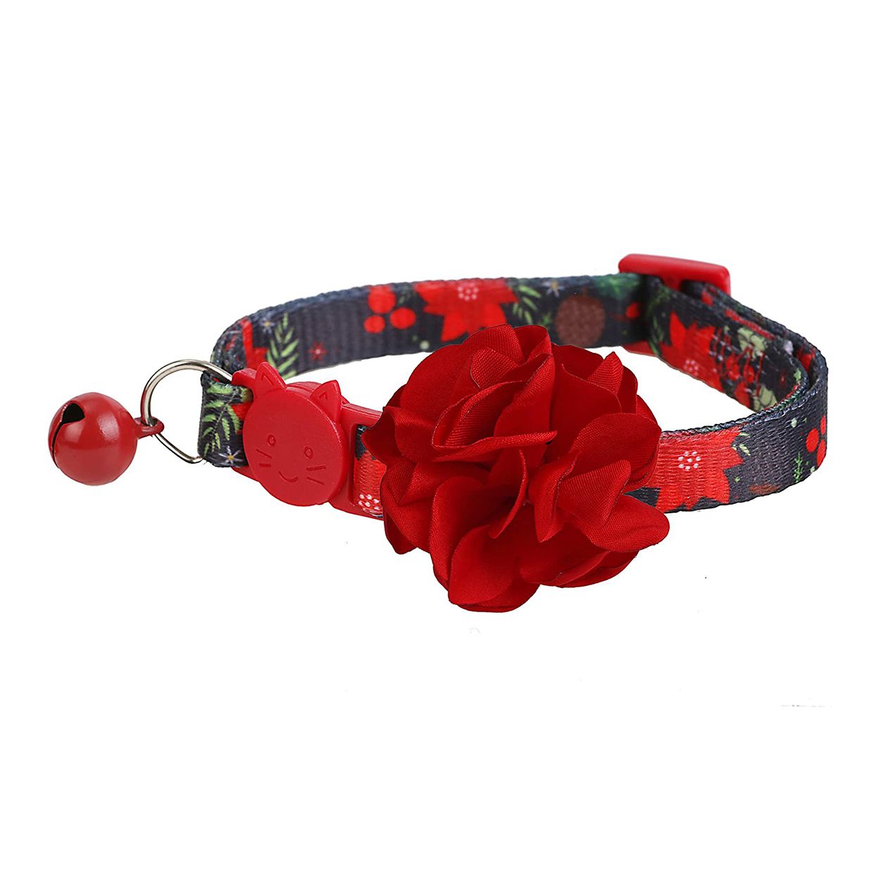 Product photo of BoomBone Christmas Cat Collar Flower
