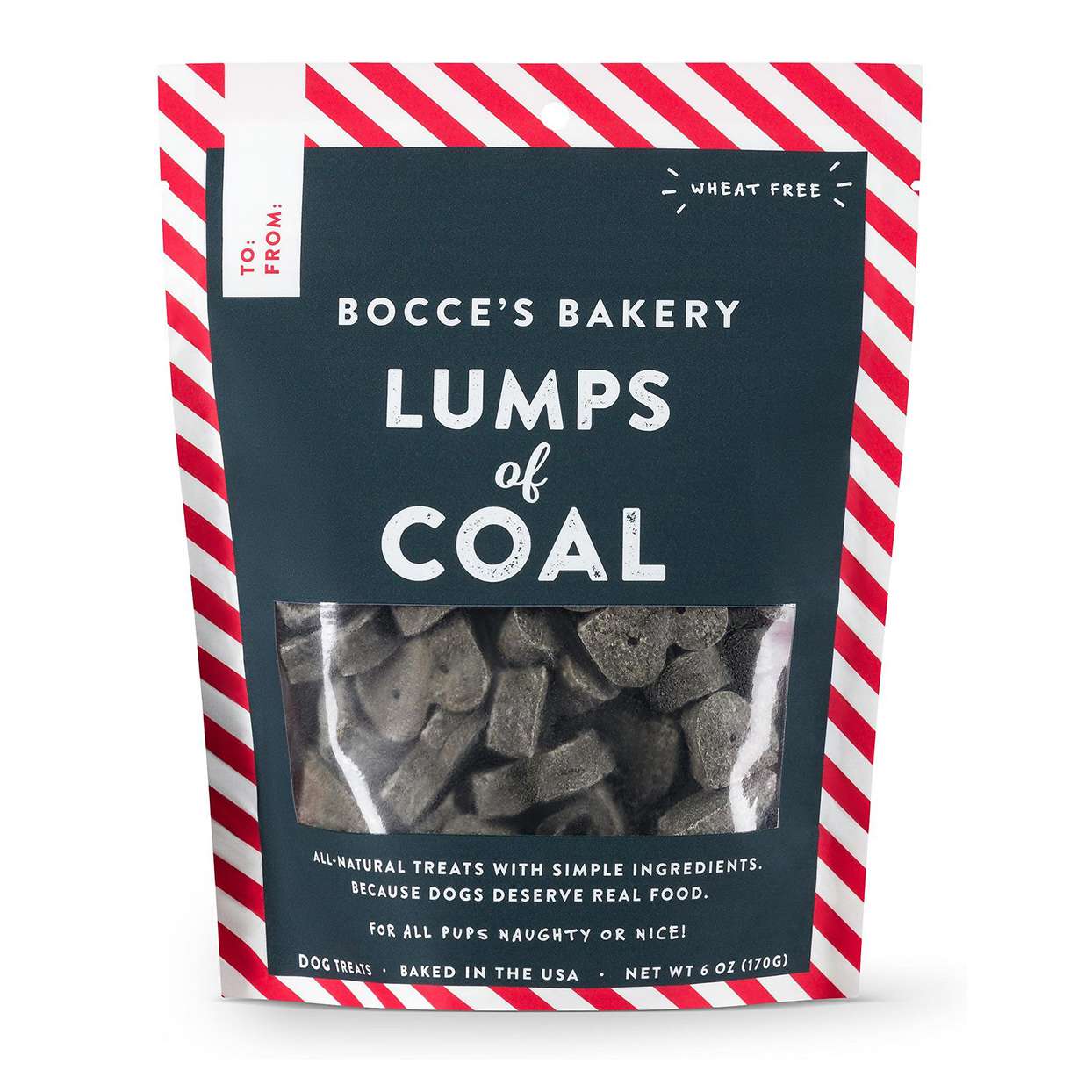 Product photo of Bocce's Bakery Lumps of Coal Soft & Chewy Dog Treats