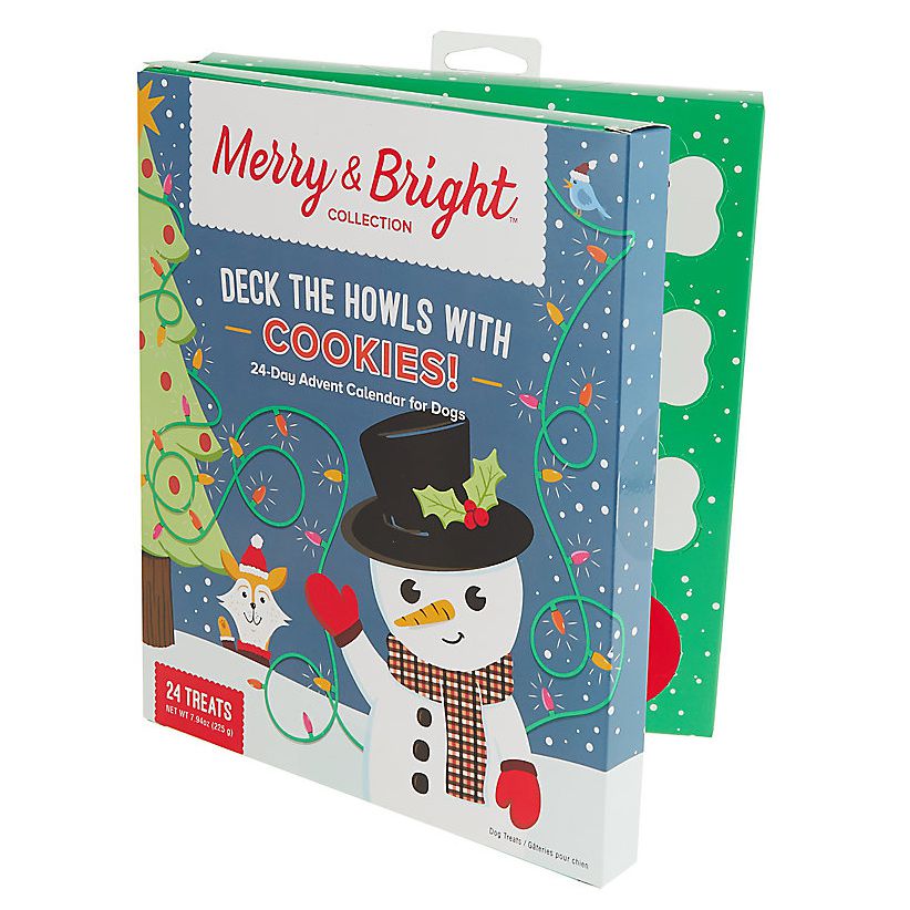 Product photo of Merry & Bright™ Frosted Cookies Advent Calendar Dog Treats