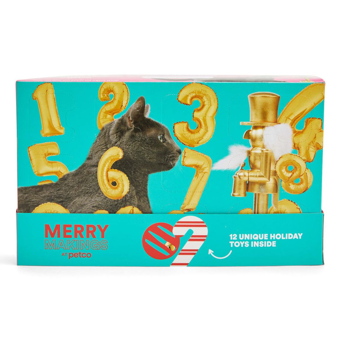 Product photo of a Merry Makings 12-Days of Thrills Cat Toy Advent Calendar