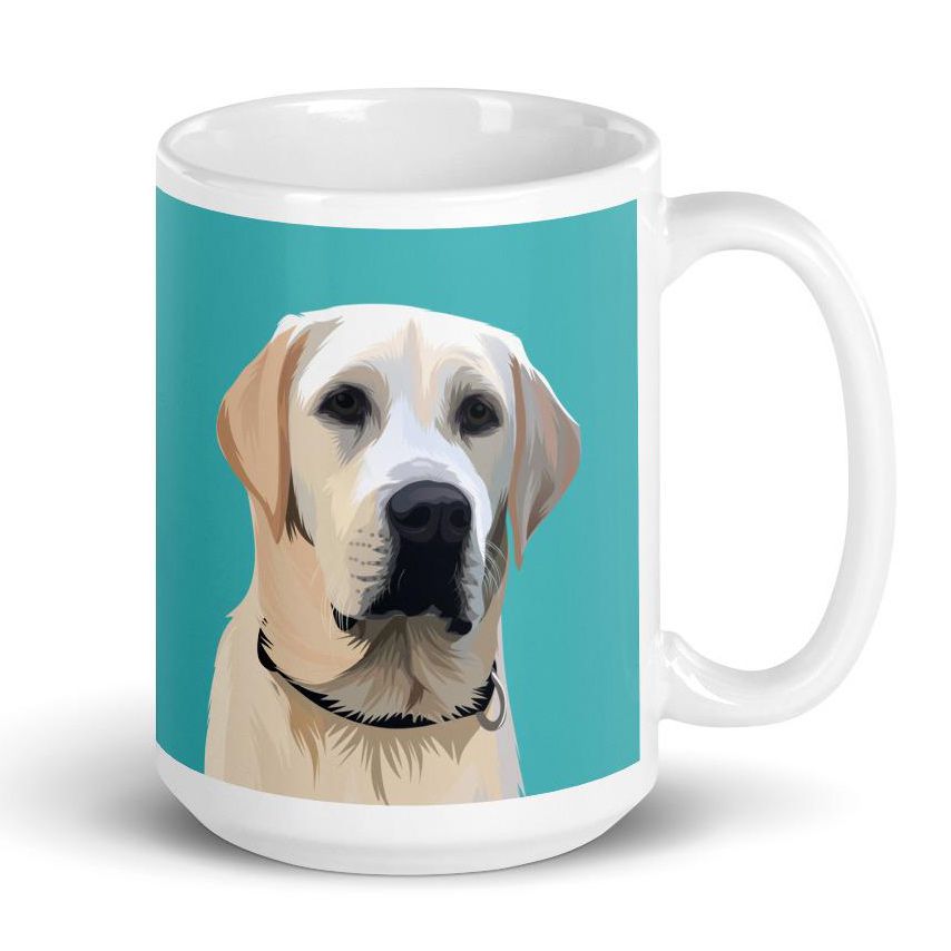 Custom Pet Portrait Mug