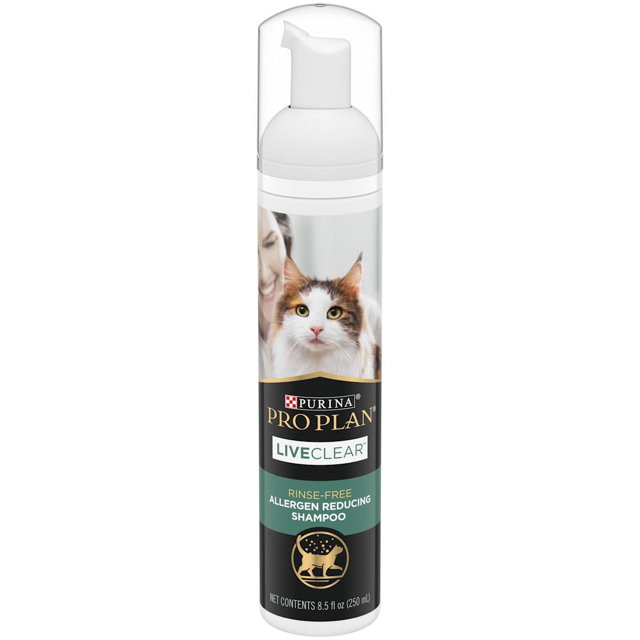 Purina Pro Plan LIVECLEAR Rinse-Free Allergen Reducing Cat Shampoo