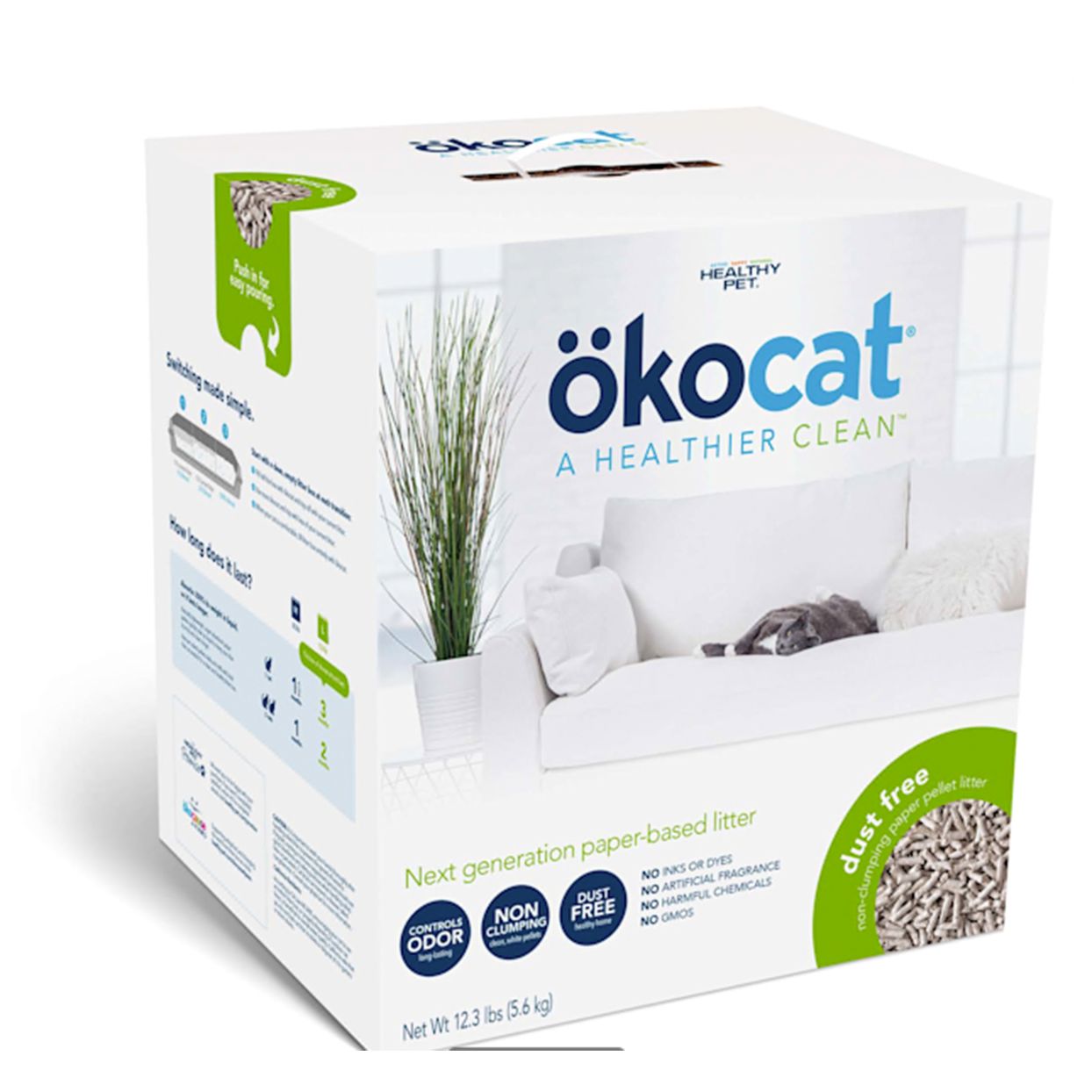 okocat dust free cat litter