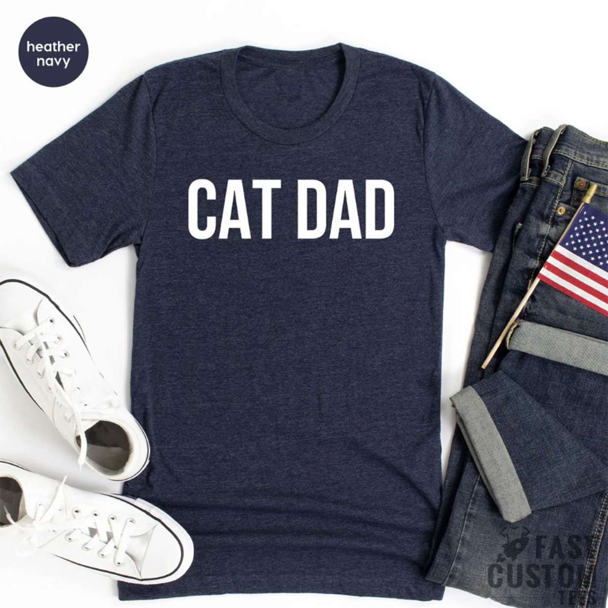 cat dad shirt