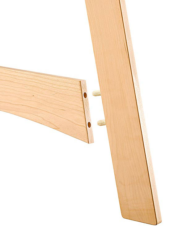 2 board with dowel and holes