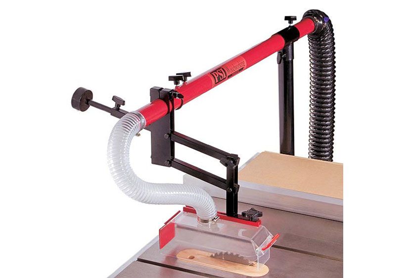 Table Saw Dust Collection Guard