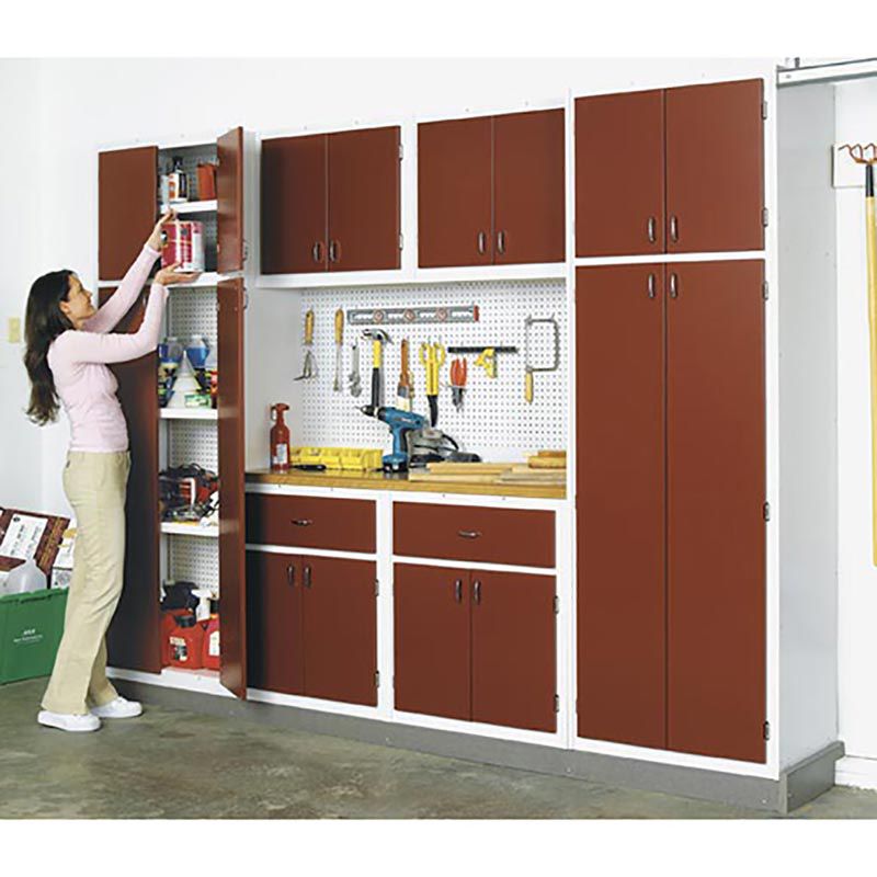 Utility Cabinet System for your Basement or Garage Downloadable Plan Thumbnail