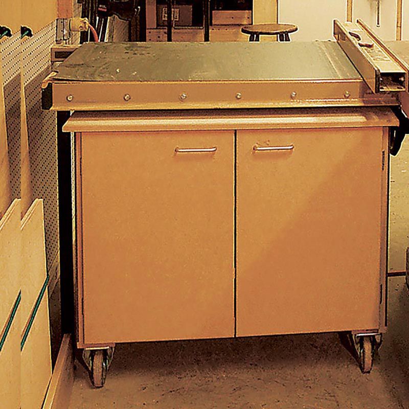 Rolling Tool Cabinet Downloadable Plan Thumbnail