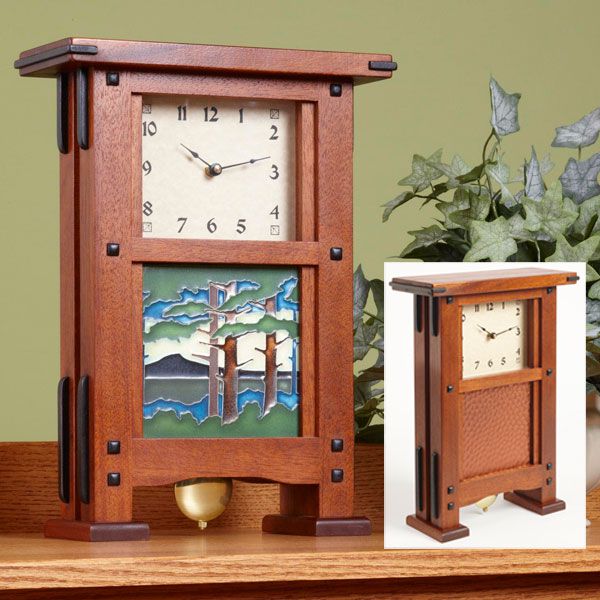 Greene & Greene-Style Clock Downloadable Plan Thumbnail