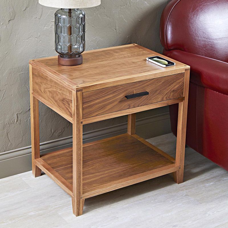 Super Charged End Table Downloadable Plan Thumbnail
