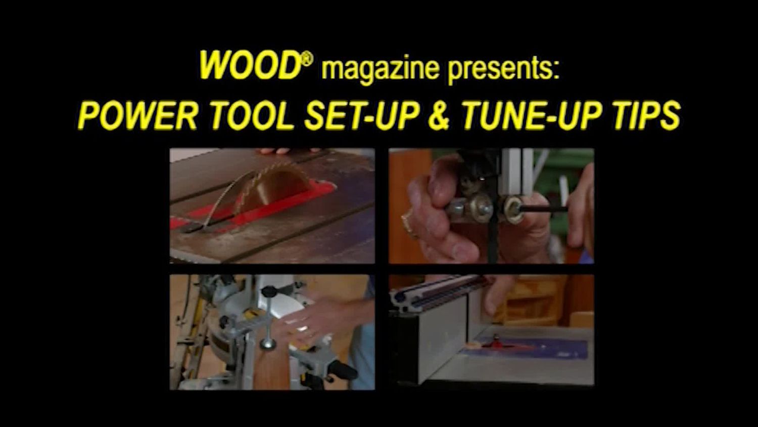 How To Tune Up Your Bandsaw 26503