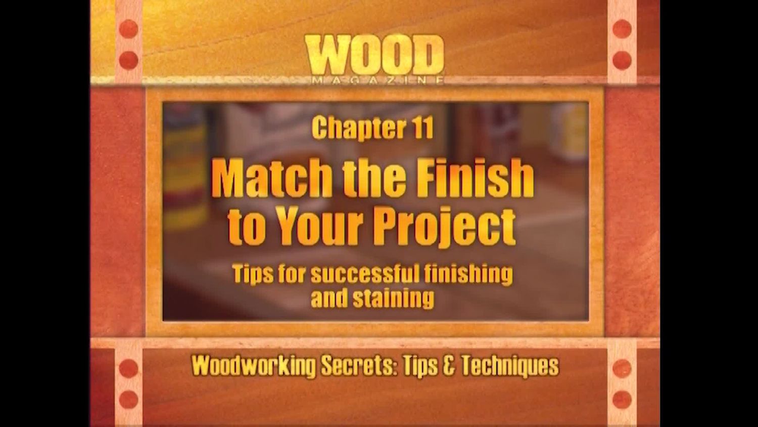 How To Successfully Stain And Finish Your Project 26400