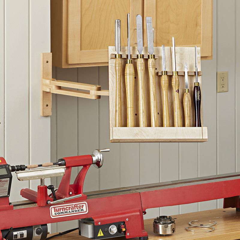 Articulated Lathe Tool Holder Downloadable Plan Thumbnail