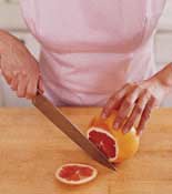 how to cut a grapefruit