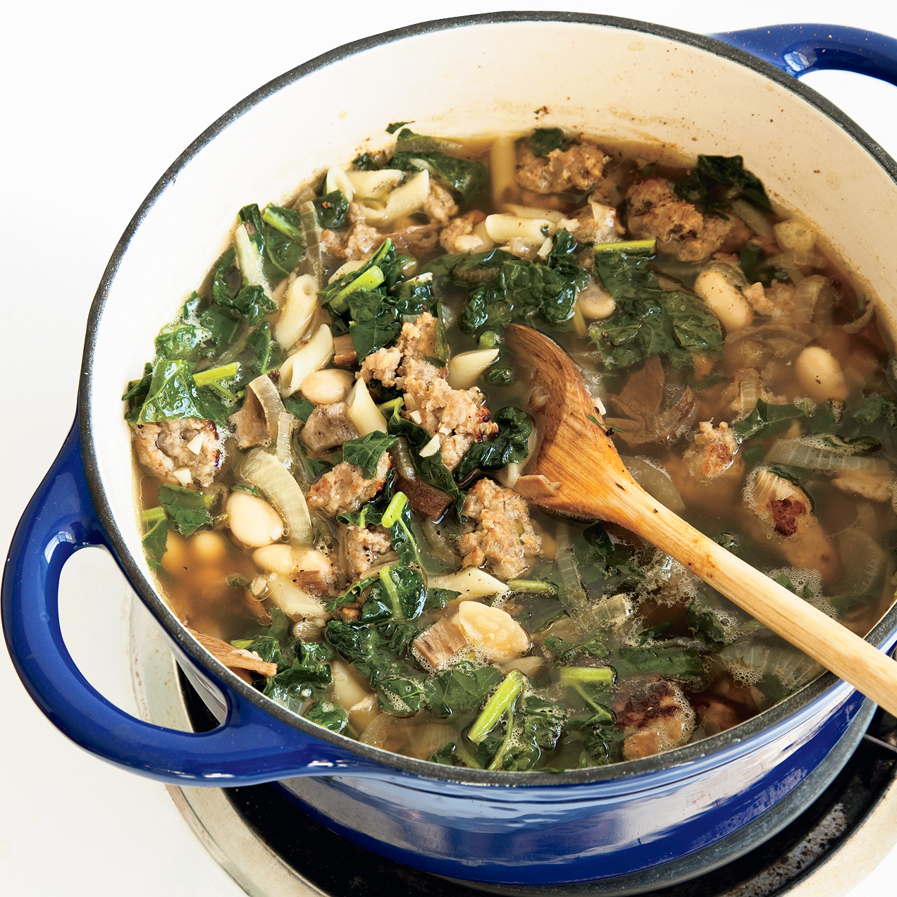 Special Sausage-and-Kale Soup 