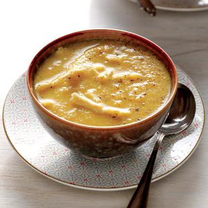 Curried Chicken-and-Cider Soup