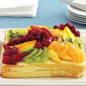 Fruit Sponge Cake