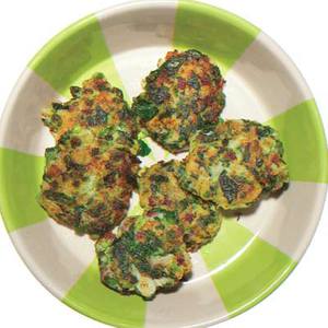 Green-with-Envy St. Pattys Potato Cakes