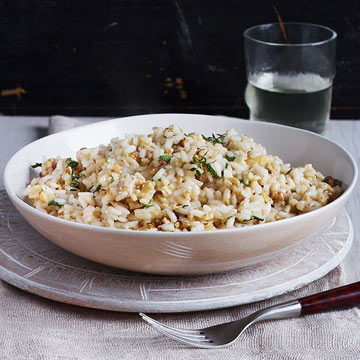 Tuscan-Style Risotto with Fresh Walnuts [WEB ONLY] 