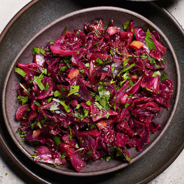 Sweet & Sour Braised Cabbage 