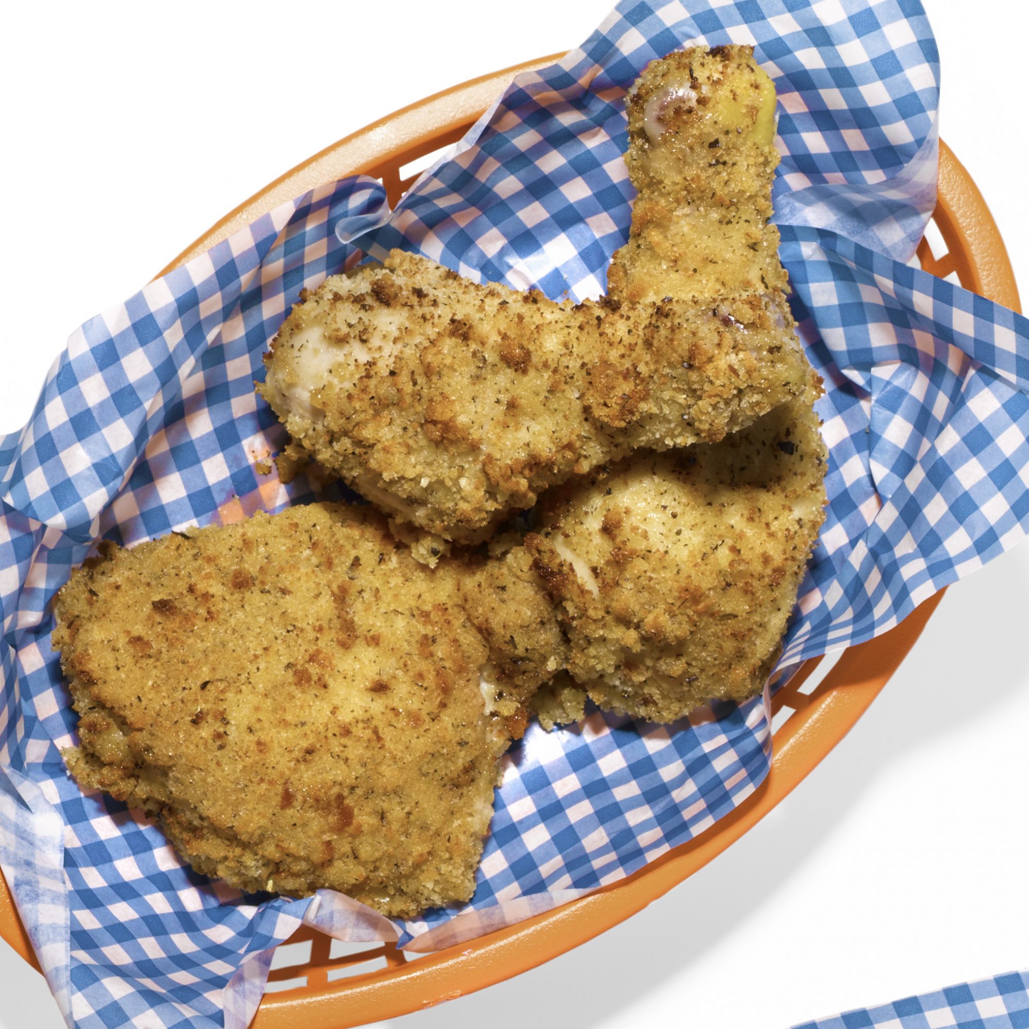 oven-fried herbed chicken