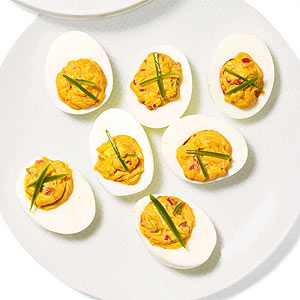 Pimiento Deviled Eggs