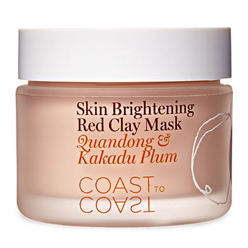 Coast to Coast Skin Brightening Red Clay Mas with Quandong and Kakadu Plum