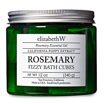 Elizabeth W Rosemary Fizzy Bath Cubes