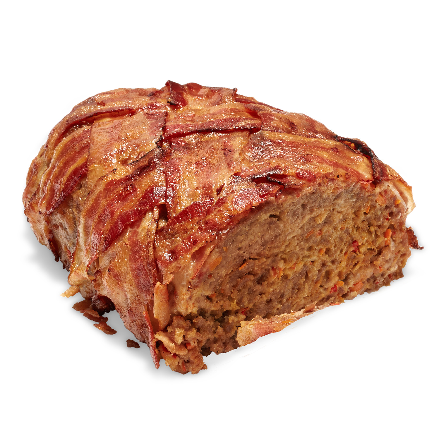 Bacon-Wrapped Turkey Meat Loaf 