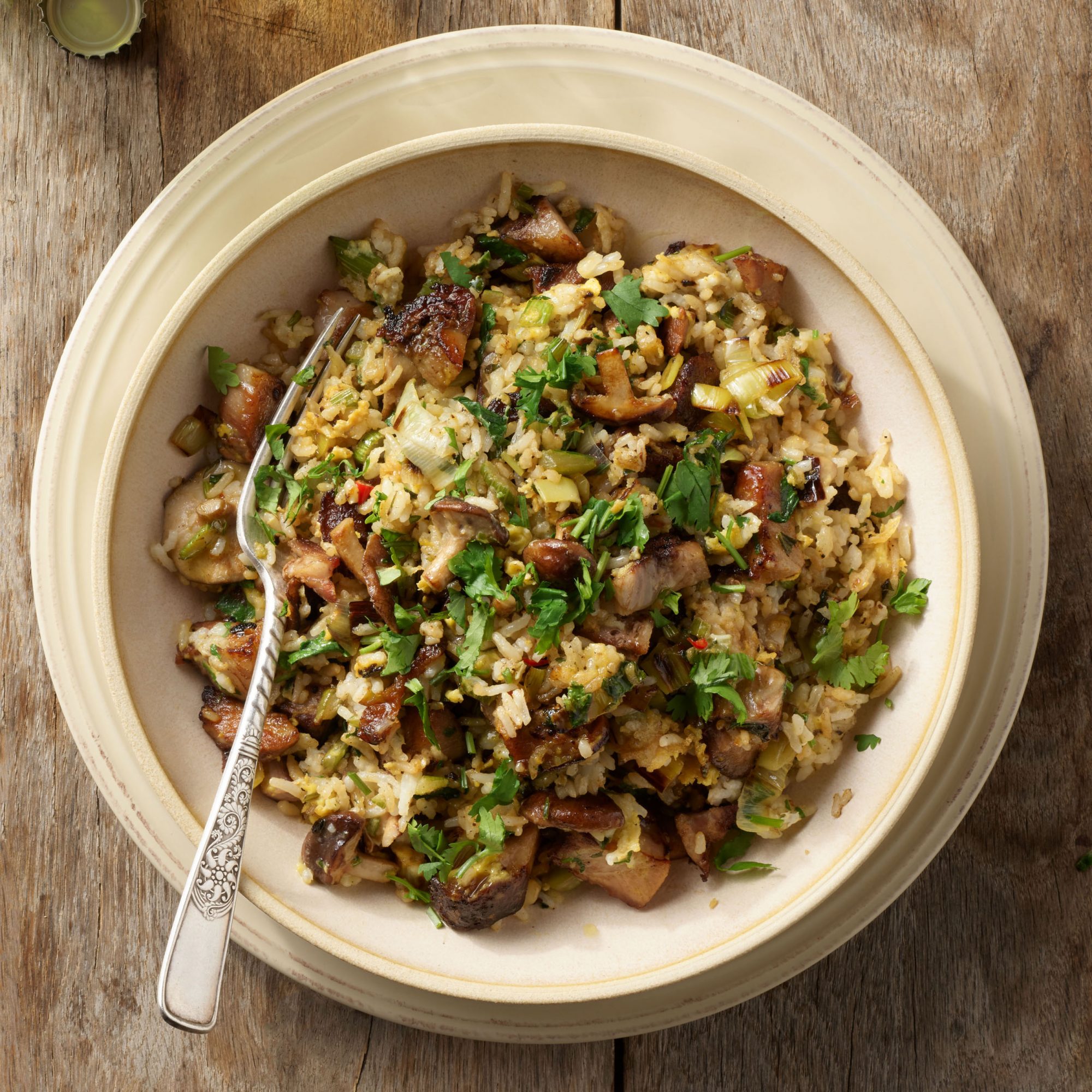 chicken chile fried rice