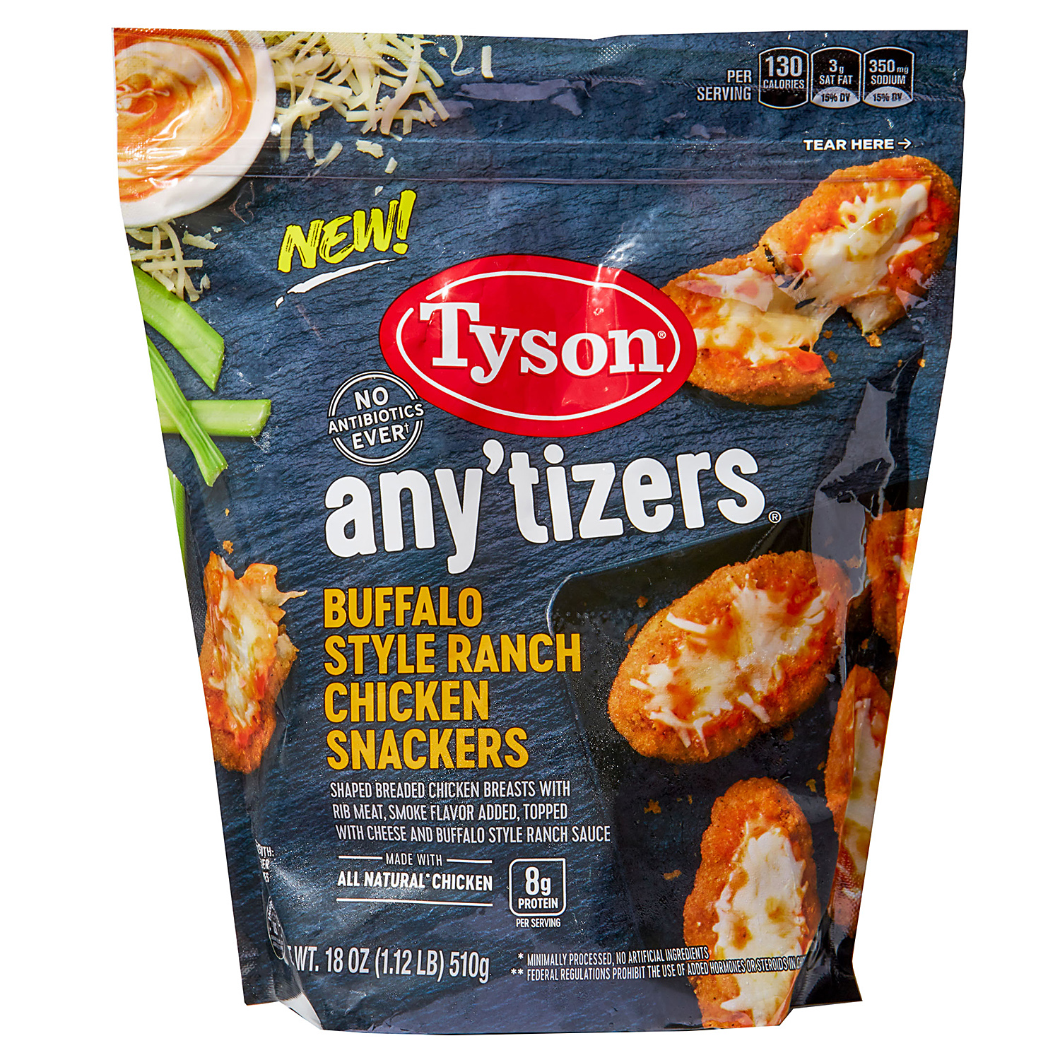 Tyson Any'tizers Buffalo Style Ranch Chicken Snackers