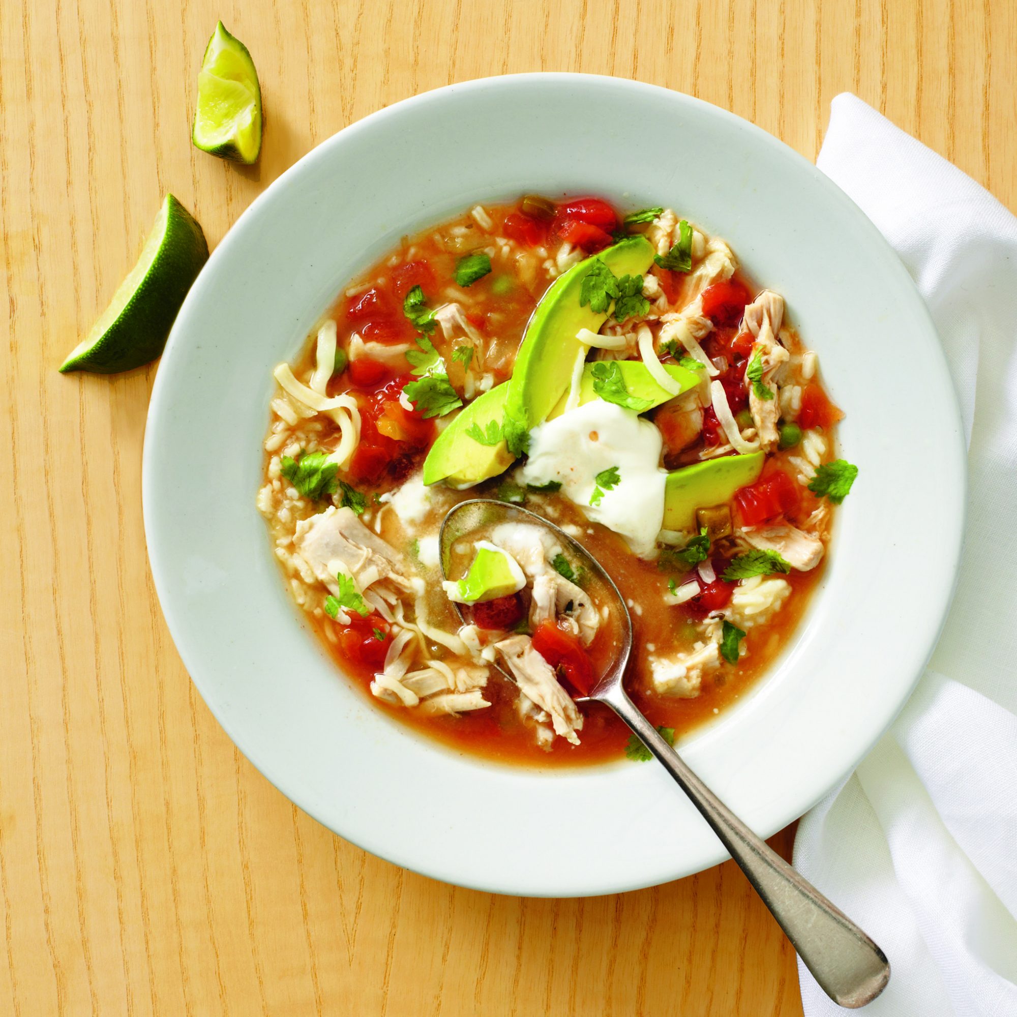 Mexican Chicken-and-Rice Soup