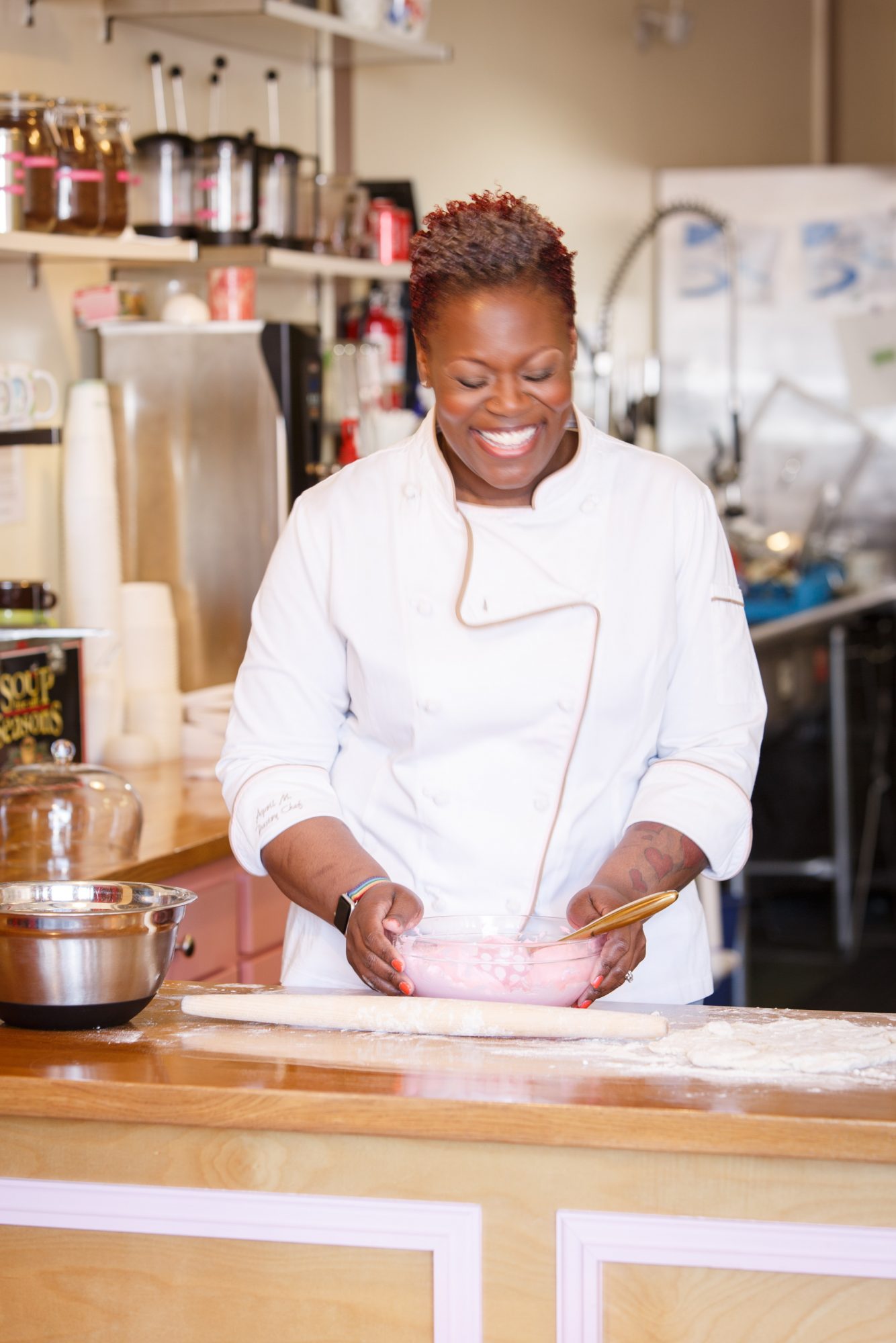 April Anderson, owner of Good Cakes and Bakes in Detroit