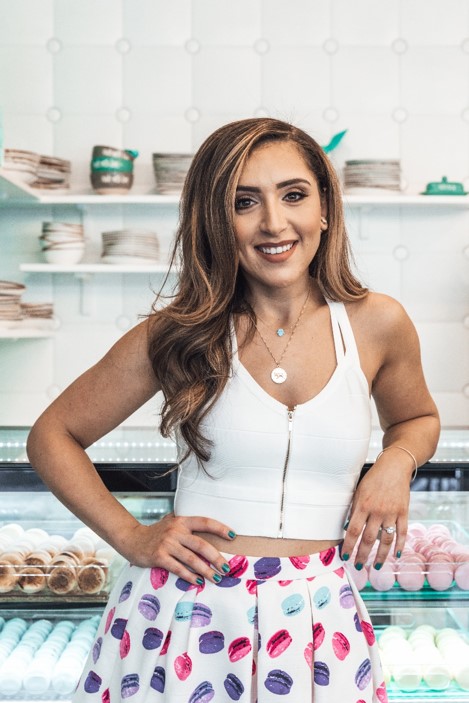 Manal Hussein, owner of For the Love of Sugar in Detroit