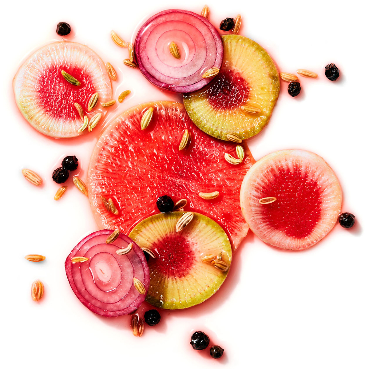 Quick-Pickled Watermelon Radishes
