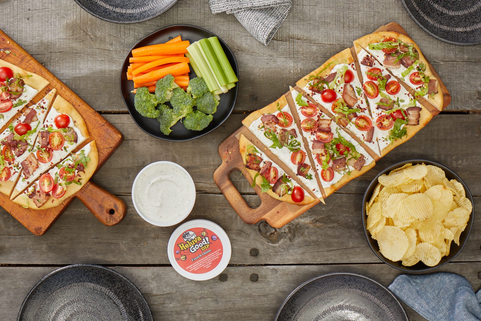 Lance Bass & Joey Fatone's Summer BLT Flatbread Will Impress All Your Party Guests (Really!) 