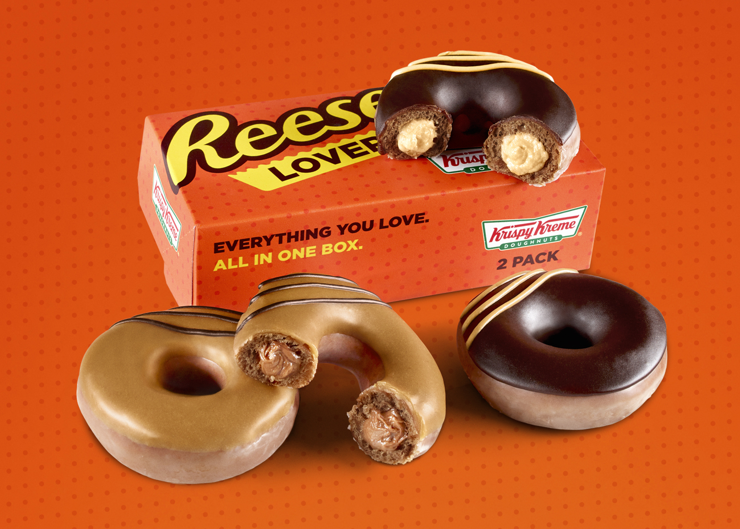Krispy Kreme Reese's doughnuts