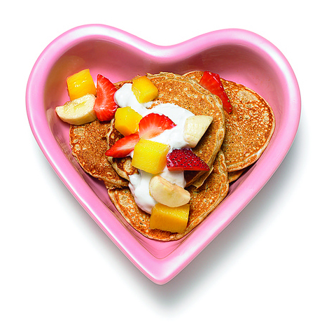 Valentine's Day Sweet Pooch Pancakes 