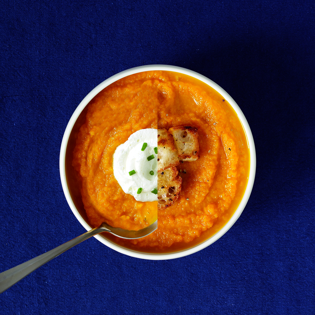 hot or cold carrot soup