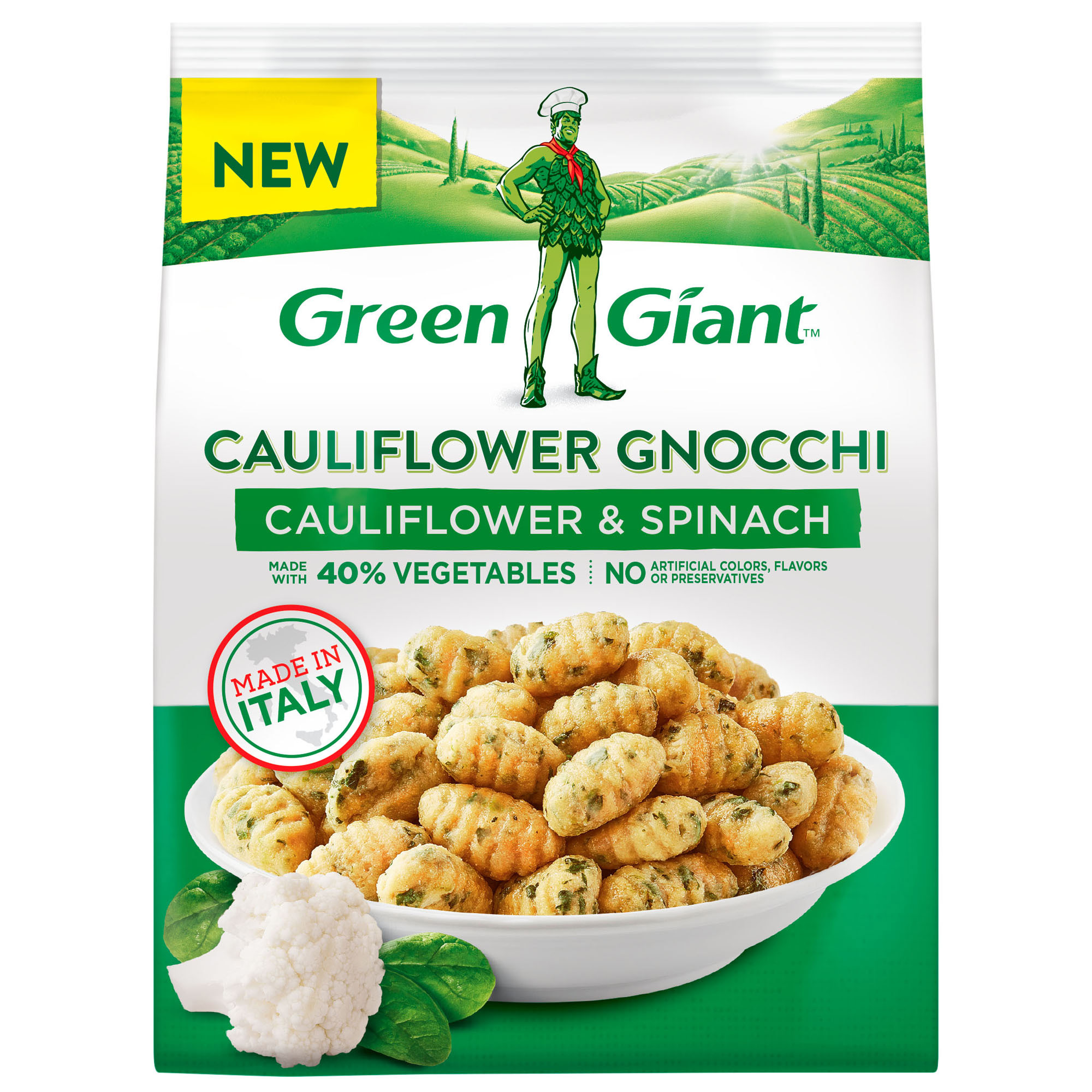cauliflower spinach gnocchi