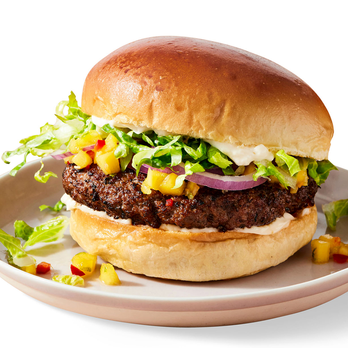 Jamaican Beef Patty Burgers 