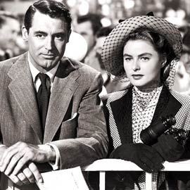 Cary Grant, Ingrid Bergman, ...